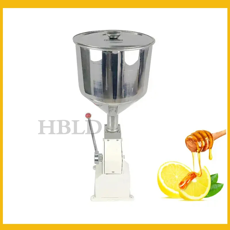 Foot Operated Manual Liquid Cream Filling Machine 25ml 50ml Hair Dye Sauce Quantitative Filling Machine