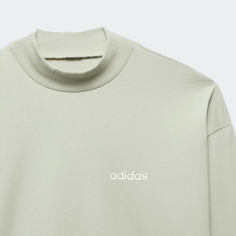 Adidas Official Authentic 2023 Spring Men's and Women's Sports Half-High Neck Long-Sleeve Sweatshirt IA3422