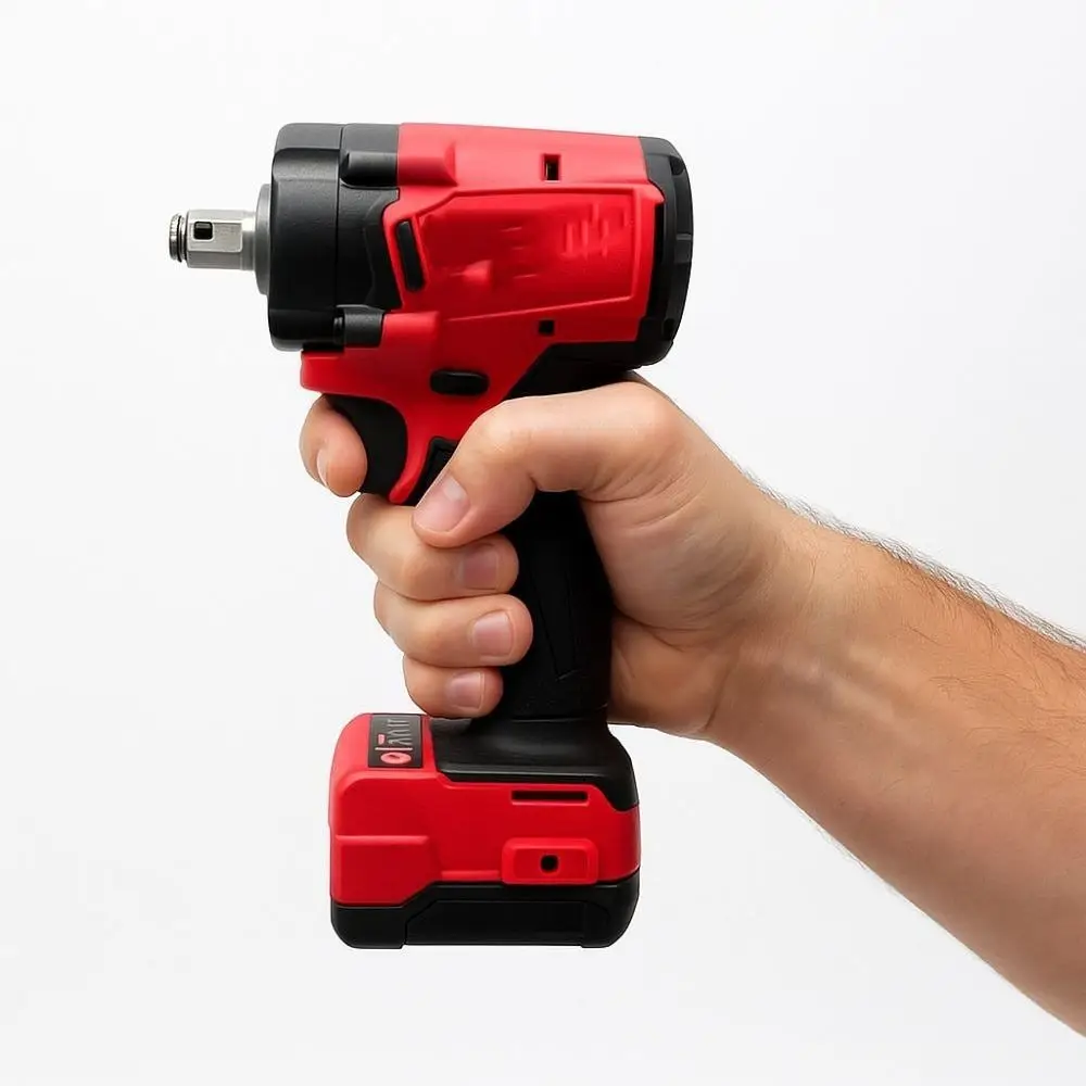 ブラシレスインパクトレンチ 500N.m 電動ドライバー 1/2 "修理コードレスドライバー 4 ギア電動工具ミルウォーキー 18V バッテリー用