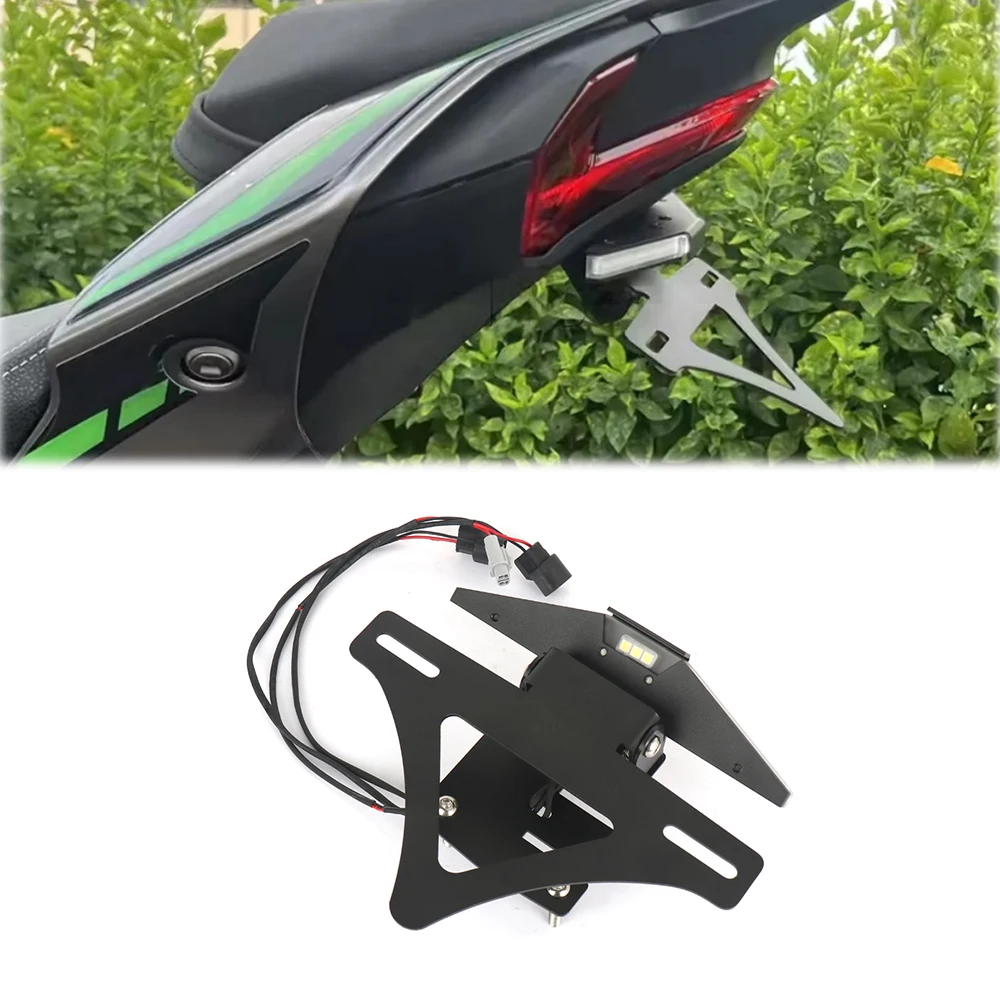 

z900 Motorcycle License Plate Holder Rear Tail Tidy Fender Eliminator Kit Bracket For Kawasaki Z900 Z 900 2017-2024