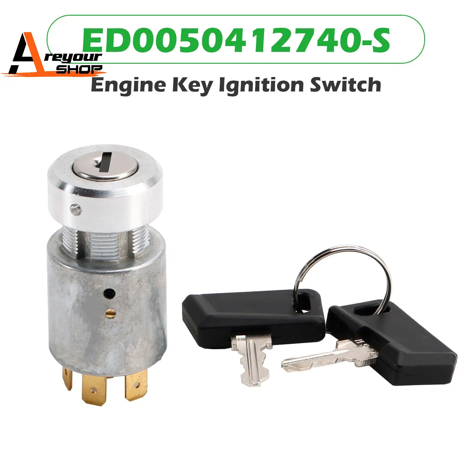 

ЭД 0050412740 -S Ключ зажигания двигателя для двигателей Kohler Diesel Lombardini