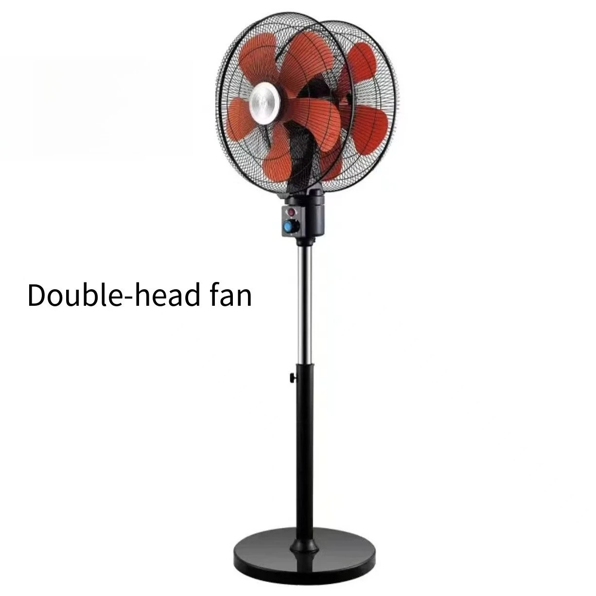 Double head electric fan 360 degree rotating fan commercial large gear 18 inch floor fan large wind