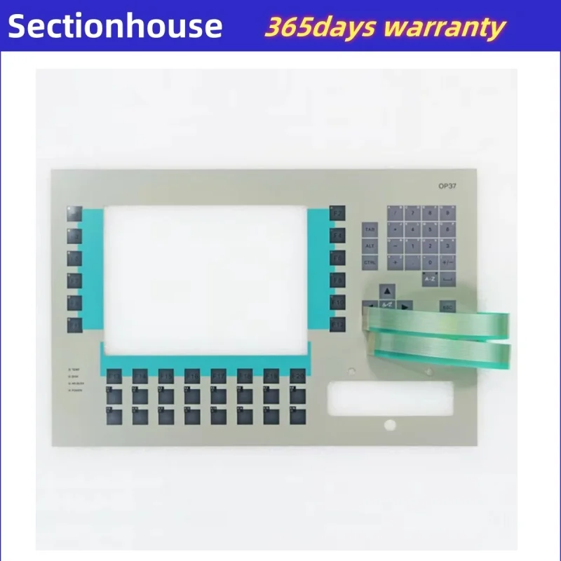 

New Keybaord for OP37 6AV3637-1ML00-0AX0/0AX1 keypad P37 6AV3637-1LL00-0AX1 Membrane Keypad Film & Glass
