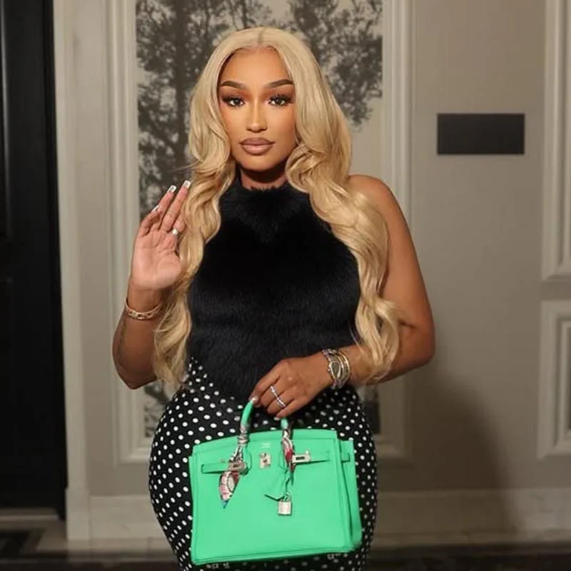 CUTENOVA Jesień/Zima Damska Seksowna Bluzka z Odkrytymi Ramionami, Imitacja Futra, Wiązana na Szyi, Bez Pleców, Bez Rękawów, z Dekoltem w Kształcie Litery U, Krótka Bluzka