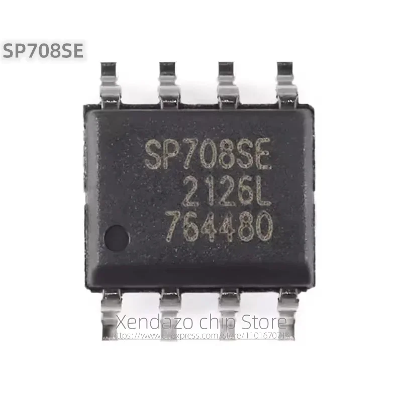 10pcs/lot SP708SEN-L/TR SP708SE SOP-8 package Original genuine Low power microprocessor monitoring circuit chip