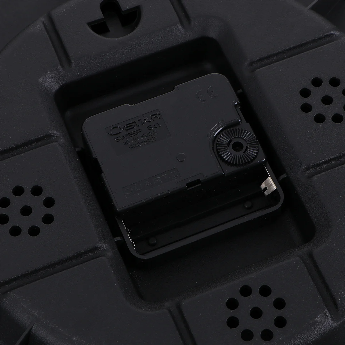 

Hygrometer Wall Clock Temperature Meter Non-Ticking Design Home Office Garden Wall Clock with Thermometer Humidity Meter