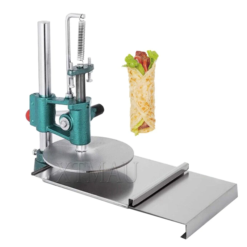 

Manual Pizza Dough Press Machine Home Pastry Flattening Presser Kitchen Appliance