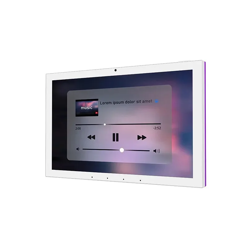 New 10.1 inch Wall Mounted Quad-Core POE NFC Emitting Diode Light Smart Home Hub Business Android