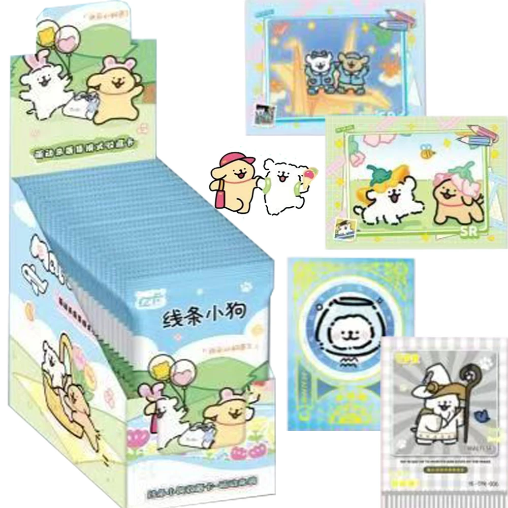 

Genuine Original Maltese Cards Collection for Boys and Girls Popular Cartoon Cute Line Dog Warm Healing Daily Life Cards Gifts