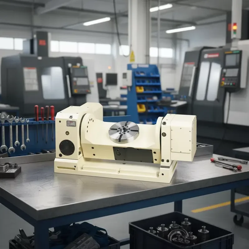 LEYO Cnc Machine Center Cnc Rotary Table Pneumatic Rotary Table 5-axis Cnc Machining Center with Rotary Table