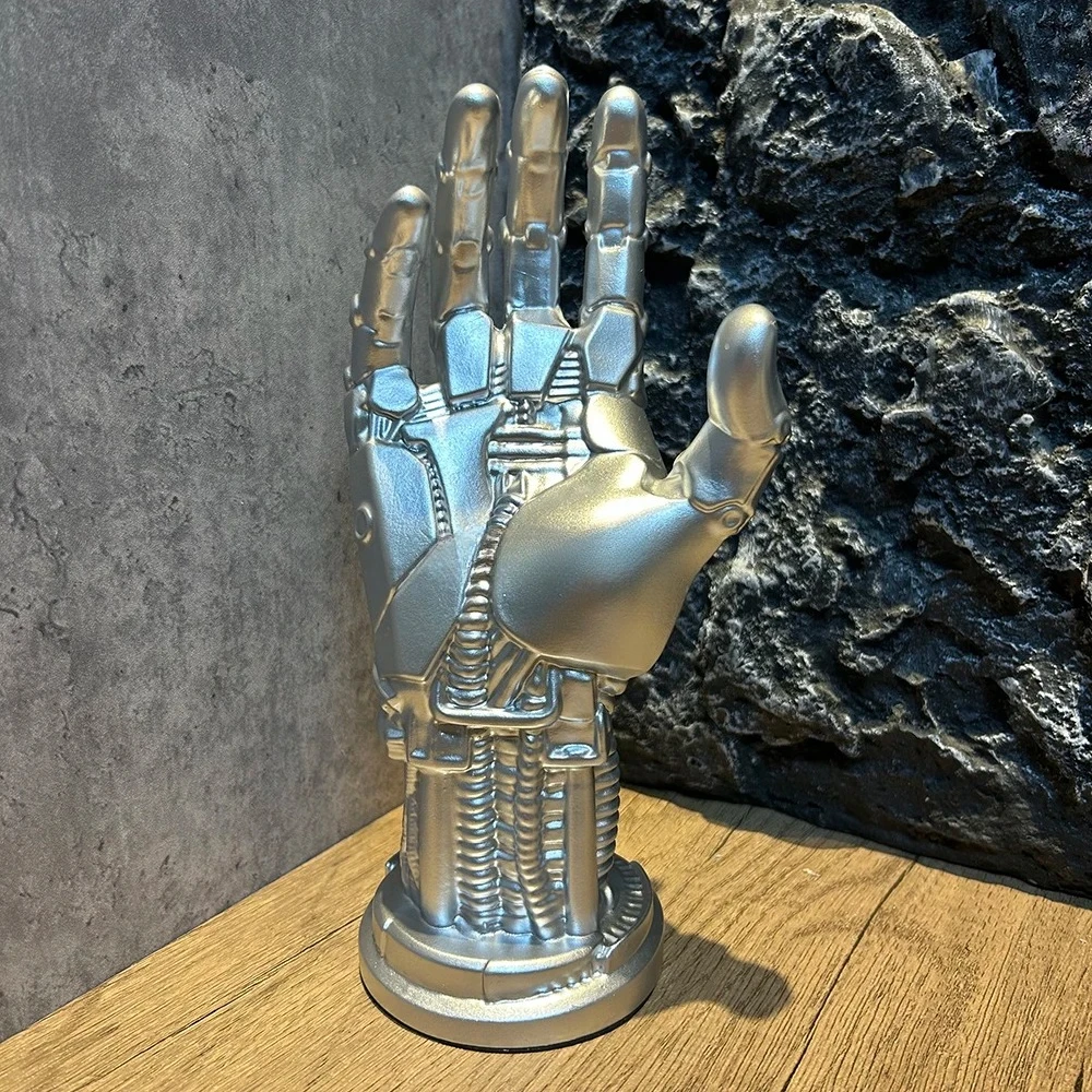 Suporte de Gamepad Robótico Cyberpunk para PS5, PS4, XBOX, Suporte de Mesa com Cordão, Acessório para Fotos e Decoração de Casa