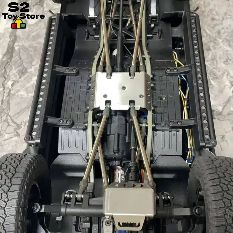 RGT LC Racing LC79 1/10 86160 Chassis Armor Guard Set 4PCS Skid Plate & Frame Upgrade Parts for RC Crawler Car