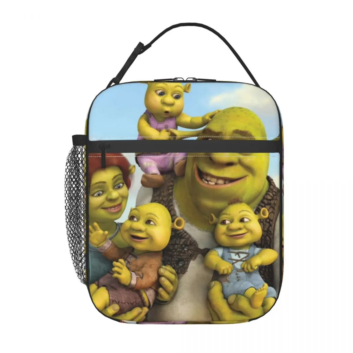 

S-shreked Merch Изолированная сумка для обеда для школьной сумки для хранения еды Портативный холодильник Термальный ланч-бокс