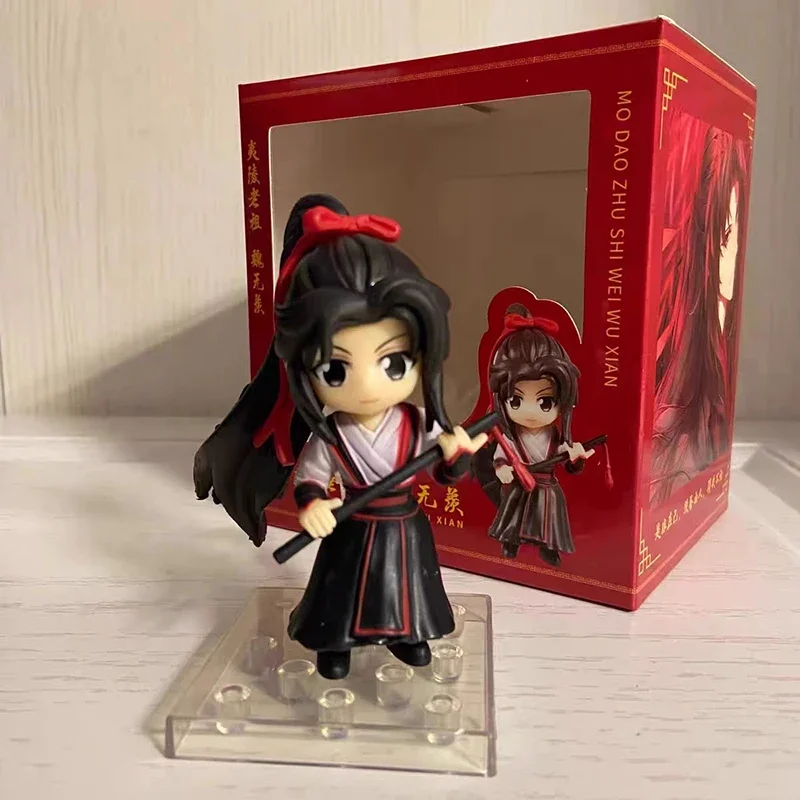 Patriarch Of Magic Dao Figure Wei Wuxian Lan Wangji Yilinglaozu Pvc Doll Model Kawaii Collection Toy Ultra Light Clay Doll