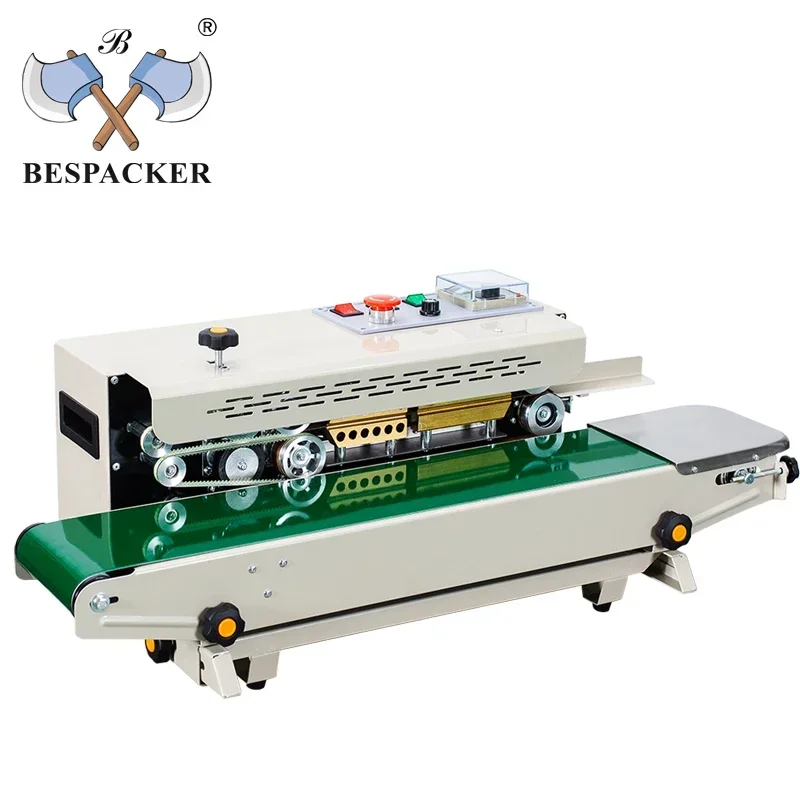 Bespacker Fr-880 Automatic Horizontal Continuous Sealer Machine Plastic Bag Heat Sealing Machine