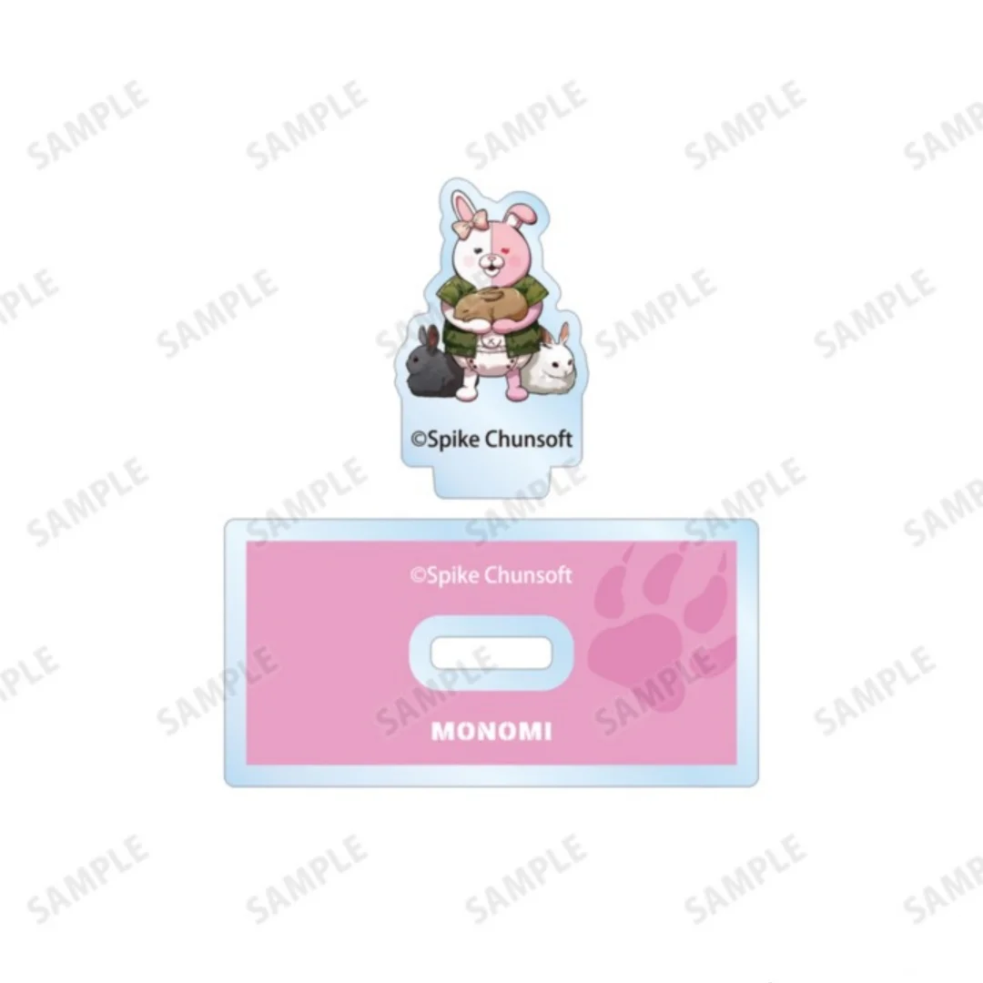 Anime Danganronpa DR Chiaki Nanami Nagito Komaeda Hajime Hinata Angel Devil Acrylic Stand Tabletop Ornament Pendant Keychain
