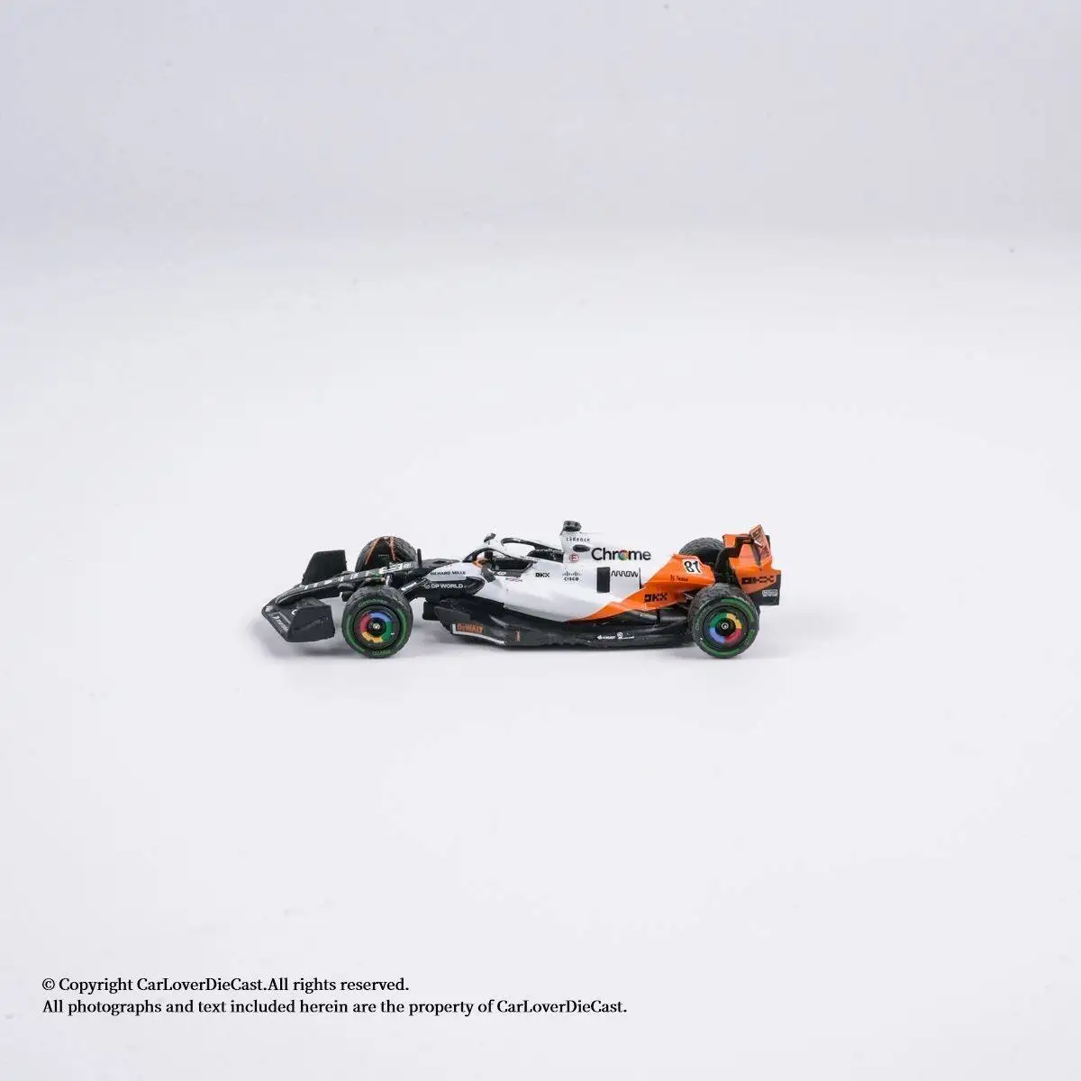 Diecast TW 1:64 Scale MCL60 Alloy Car Model