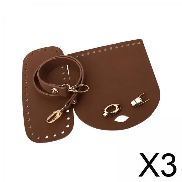 

PU Leather Handbag Maker DIY Pre Punched Sewing Kit Lightweight Bag Making Set for Designer Inspired Totes