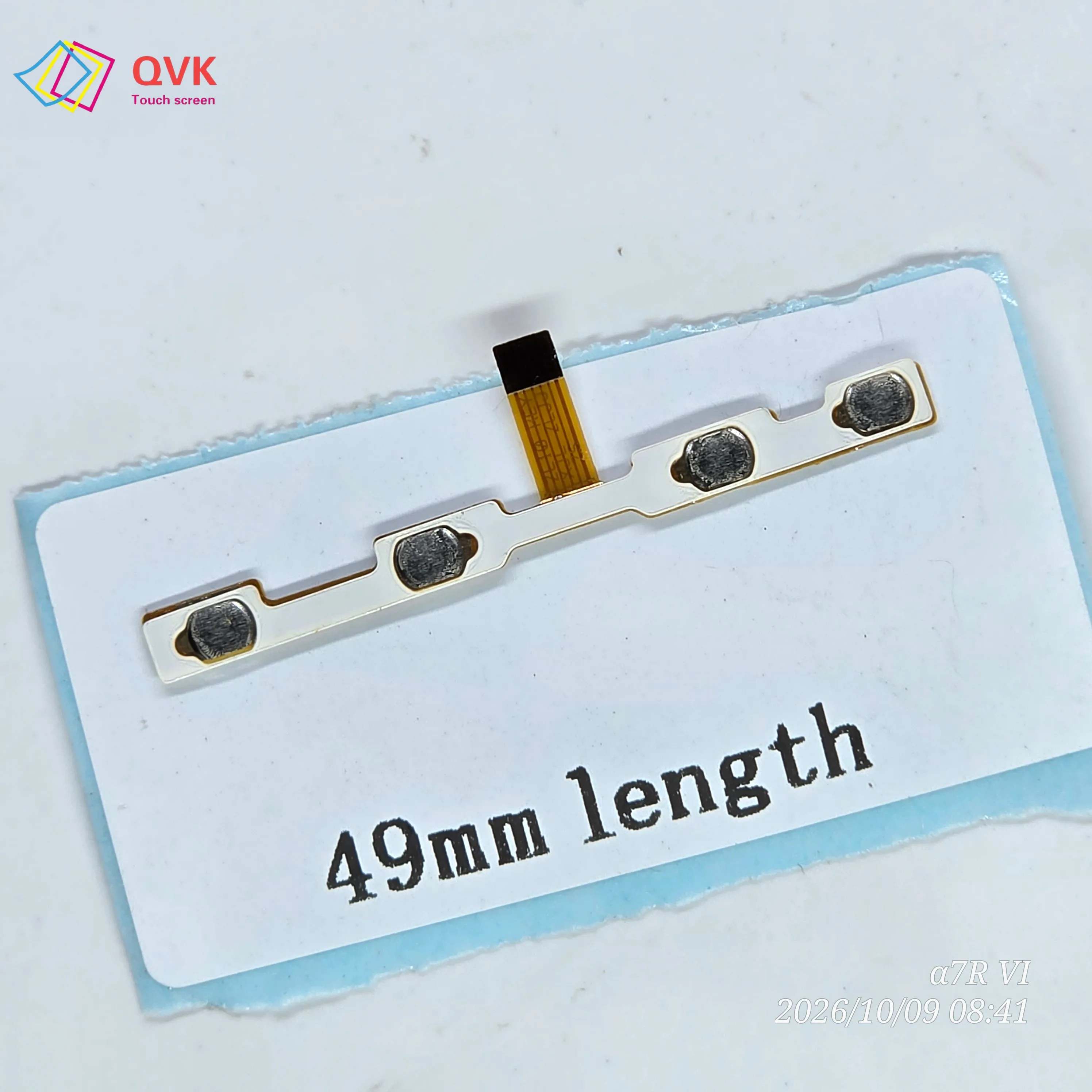 For ZL10 KEY XJL ZLJJ ZS 49MM Tablet Spare Parts Switch On Off Power Volume Button Cable Flex