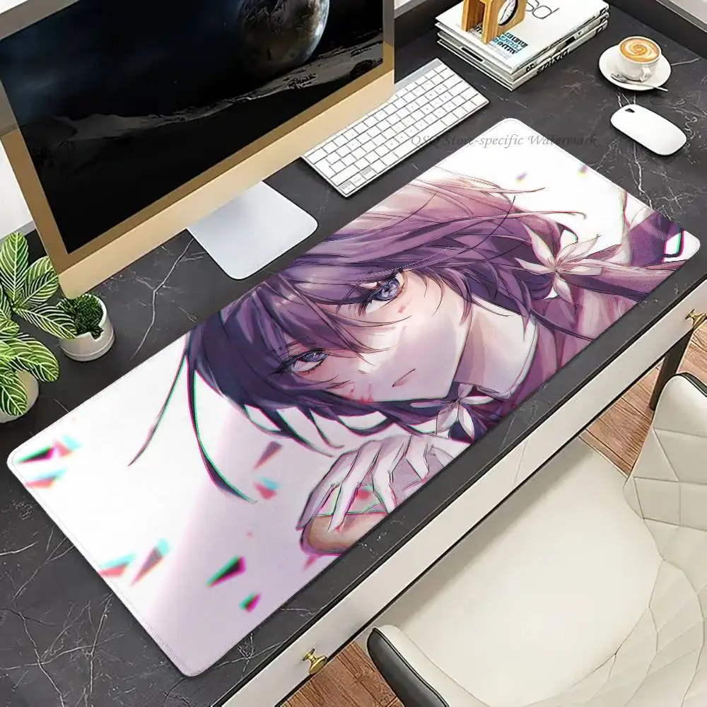 Izumi Kyouka Bungou Stray Dogs Anime Mousepad Non-slip Suitable For Office Computers Laptops E-sports Game Desk Mats XXL Keyboa