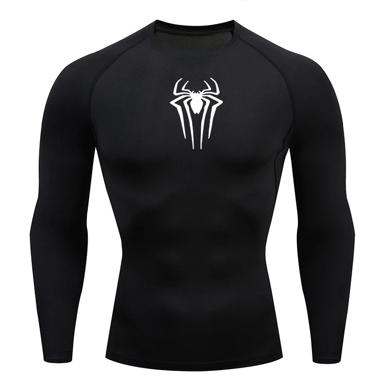 

Men Running Compression T-shirt Long sleeves Sport Tees Gym Fitness Sweatshirt Male Jogging Tracksuit Homme Athletic Shirt Tops