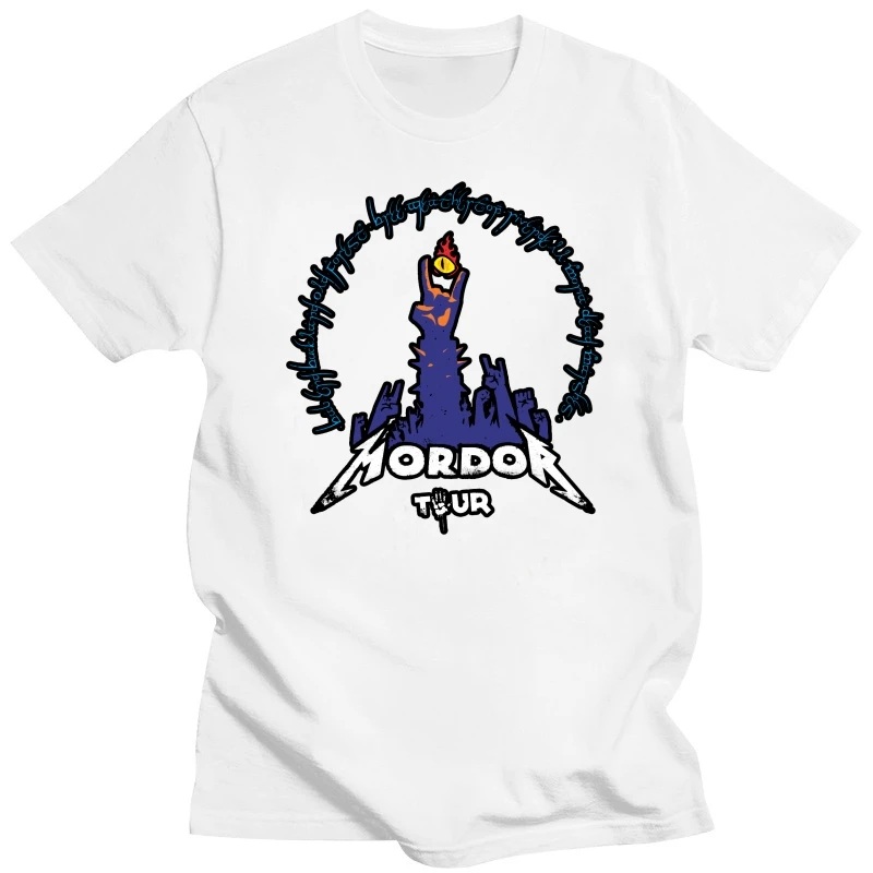 Men tshirt Short sleeve The Road to Mordor O neck Women t-shirt