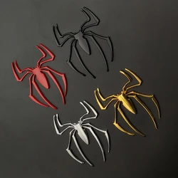 Universal 3D Metal Car Stickers Spider Car Logo Chrome Badge Auto Emblem Decal Car Styling Decoration Auto Exterior Accessories