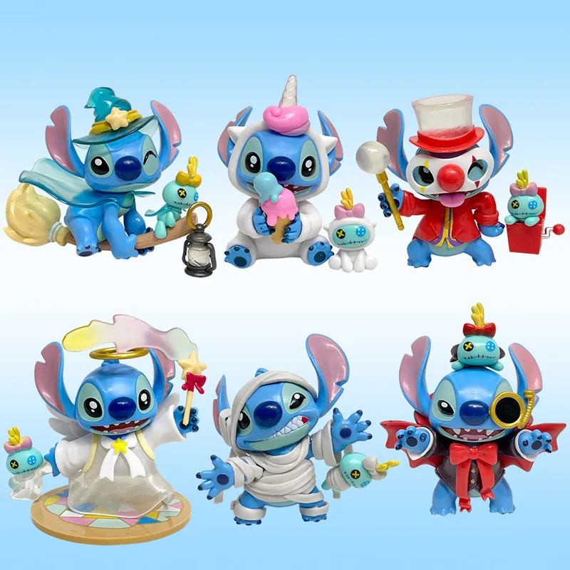 Stitch Weird Diary Serie Anime-Figuren Kreative Niedliche Puppenstatue Modell Mystery Blind Box Spielzeug Schreibtischdekoration Geburtstagsgeschenke – Detail 7