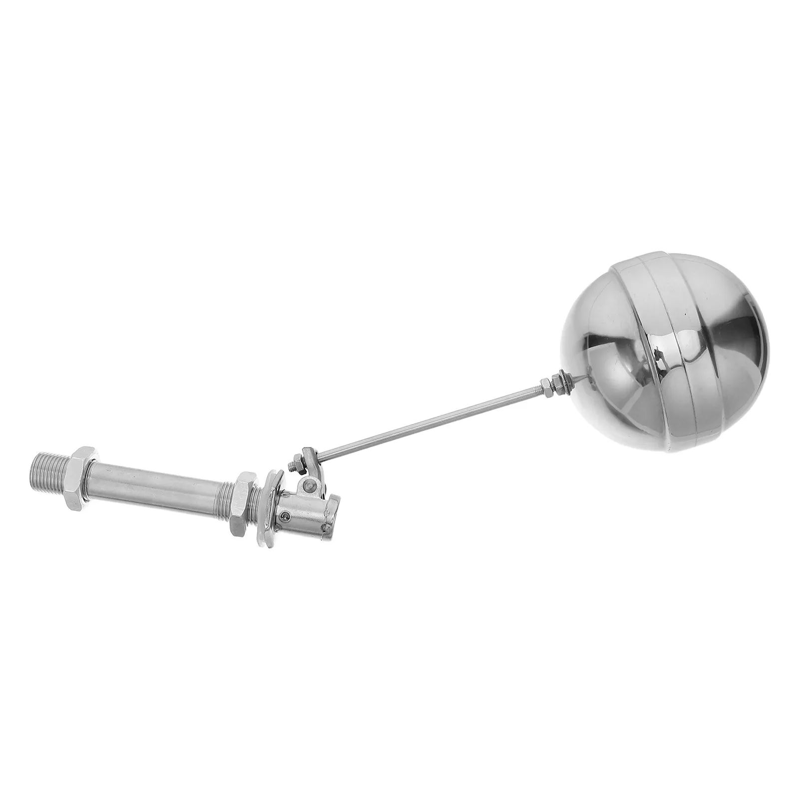 

1/2 Inch Automatic Float Valve Stainless Steel Water Level Control For Tank Hydroponics Aquarium Inlet Shut Off Valve