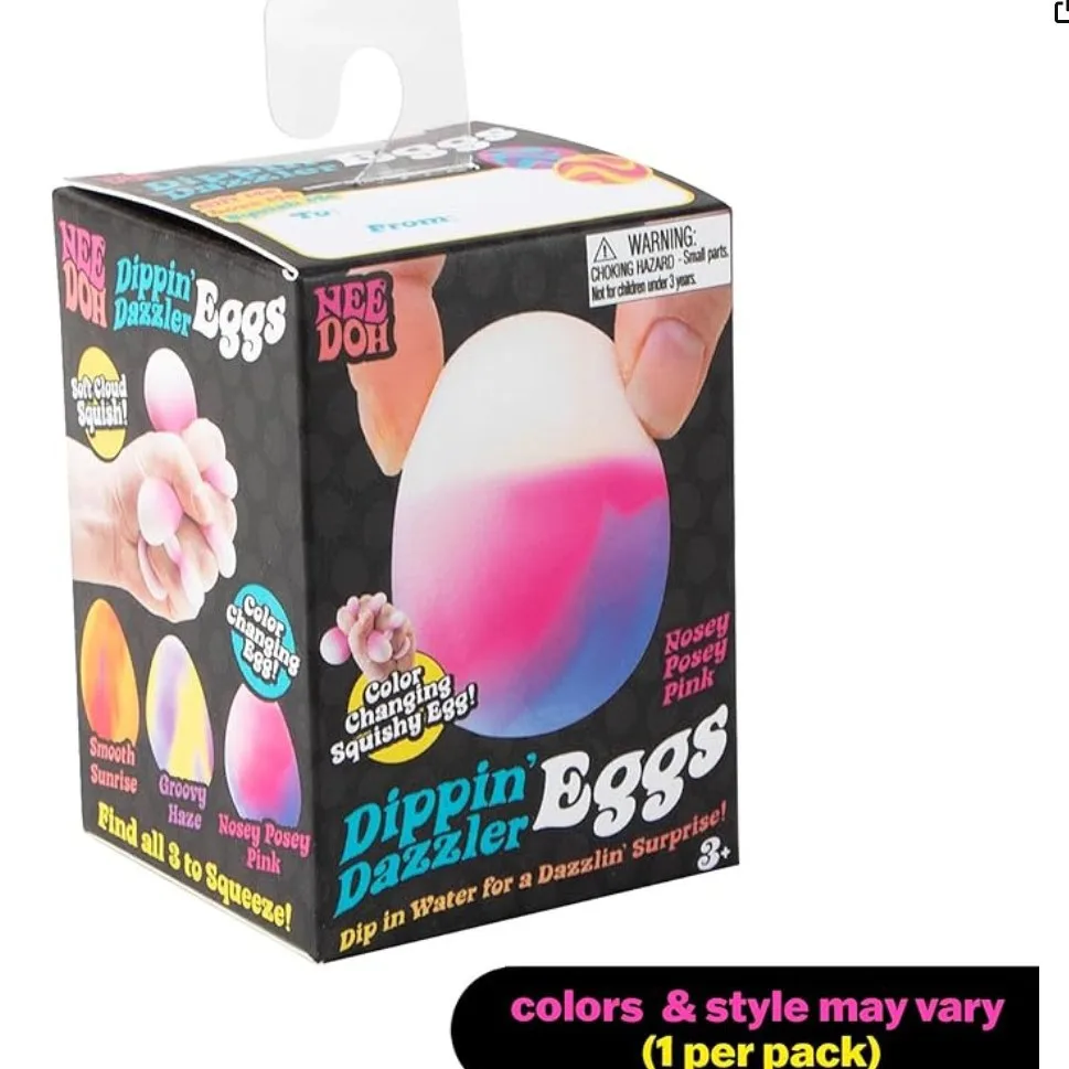 2026 New Golden Egg Hunt Game Blind Box Easter Fidget With With Squishy Surprise Stress Relief Squeeze For Kids' Easter Party