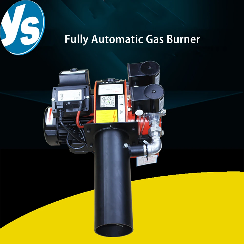 100000 kcal Fully Automatic Gas Burner 220V Small Boiler Burner Industrial Diesel Oil Boiler Burner Air Supply System Oven