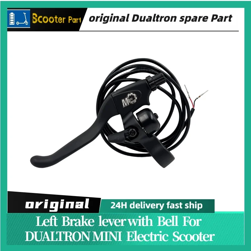 Original Left Brake Lever With Bell For DUALTRON MINI DT Mini Electric Scooter Brake level handbrake