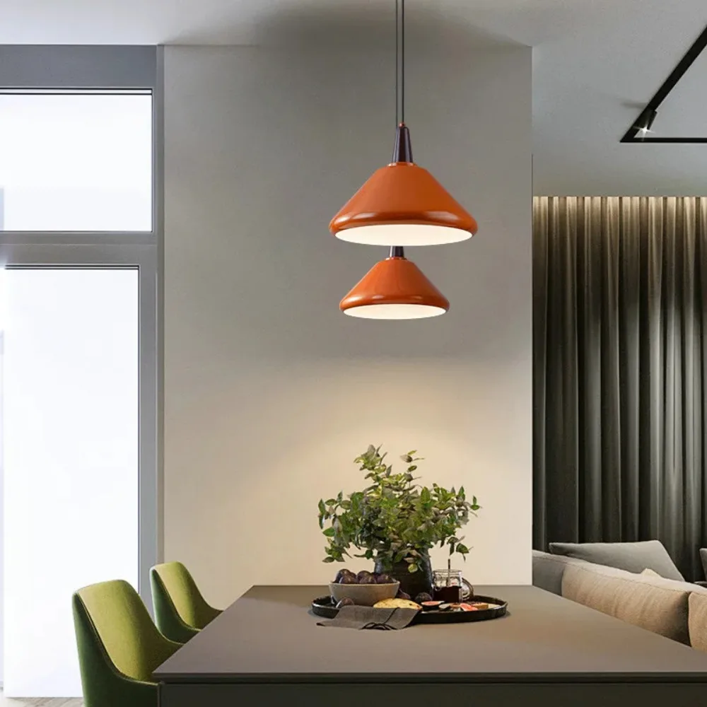 

Wabi Sabi E27 Pendant Lamp for Dining Room Bedside Study Chandelier Indoor Home Decor Light Fixture Hanging Lamp Luster