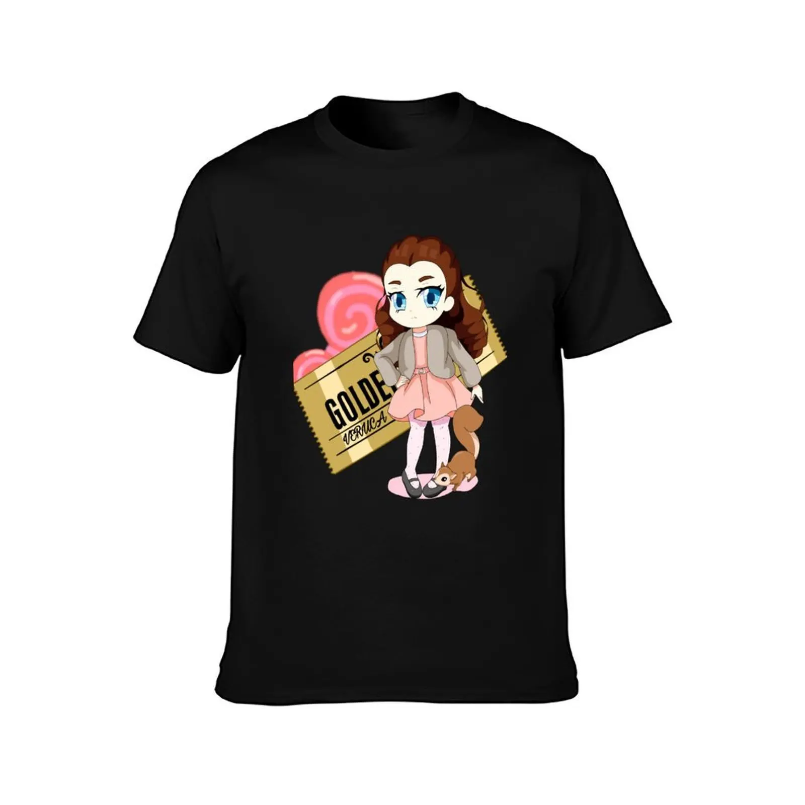 Veruca (Charlie and the Chocolate Factory) T-Shirt, Summer Casual Cotton Tee, Oversized Streetwear Tops, Vintage Graphic Print