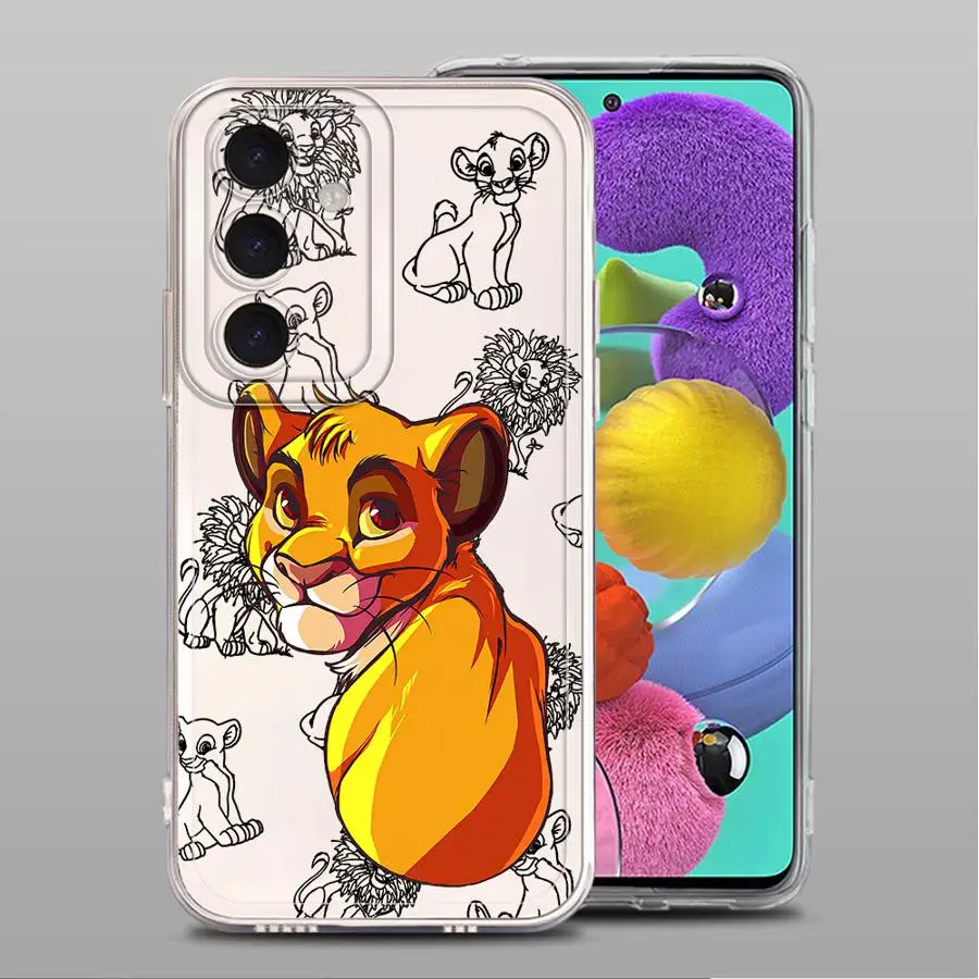ديزني الأسد الملك لينة غطاء الهاتف حقيبة لهاتف سامسونج غالاكسي A33 A14 A15 A55 A23 A56 A26 A24 A36 A13 A34 A35 A73 A54 A25 #4