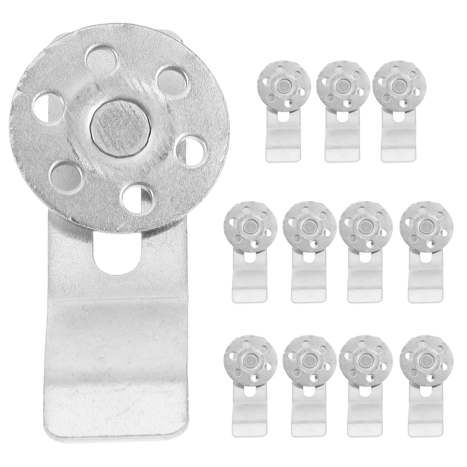 

12Sets Undermount Sink Clips Sturdy Metal Mounting Kit Quick Installation Kitchen Clips Parts Metal Sink Mounting Kit
