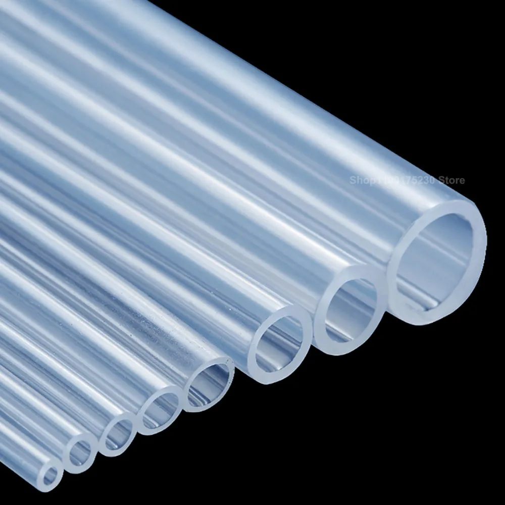 Food Grade Clear Transparent Silicone Rubber Hose 0.5/2.5/3/4/5/6/7/8/9/10/12-25mm Inner Diameter Flexible Silicone Tube