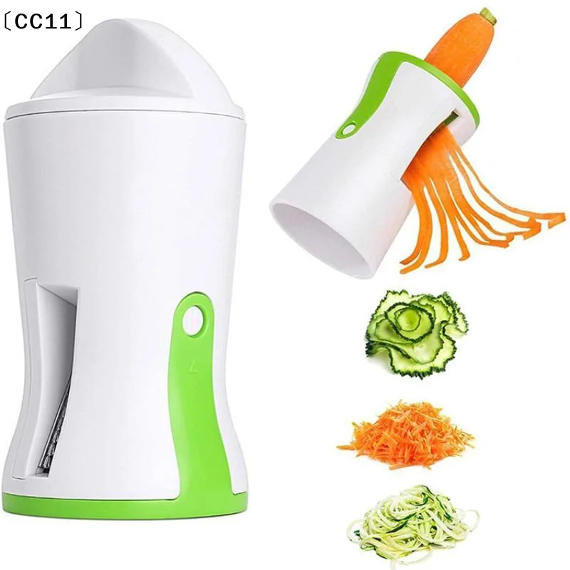 Heavy Duty Multifunctional Spiralizer Vegetable Slicer Cutter Zucchini Pasta Noodle Spaghetti Maker For Home Kitchen Tools〔CC11〕
