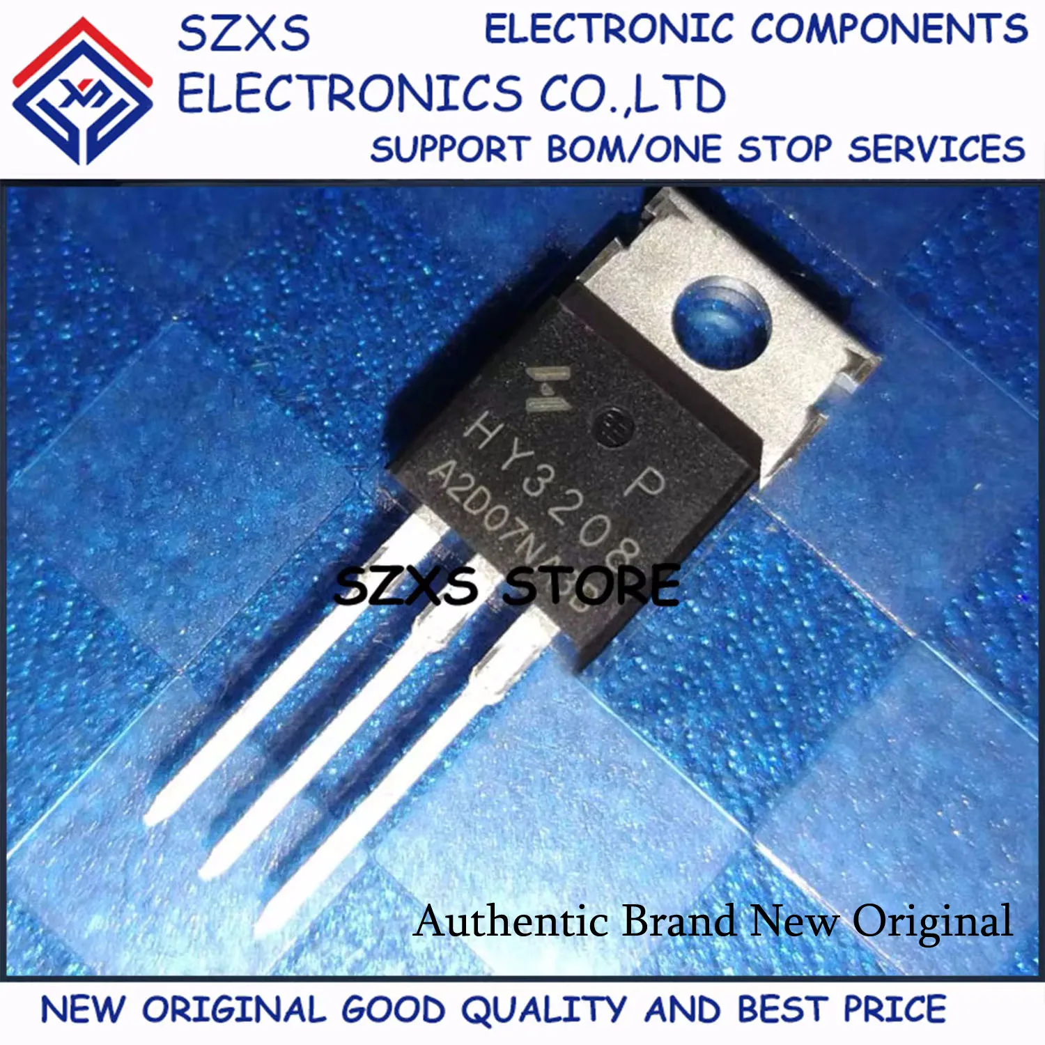 New Original 10Pcs HY3208 HY3208P TO-220 80V 120A MOSFET Field-Effect Transistor In Stock Electronic Components Good Quality