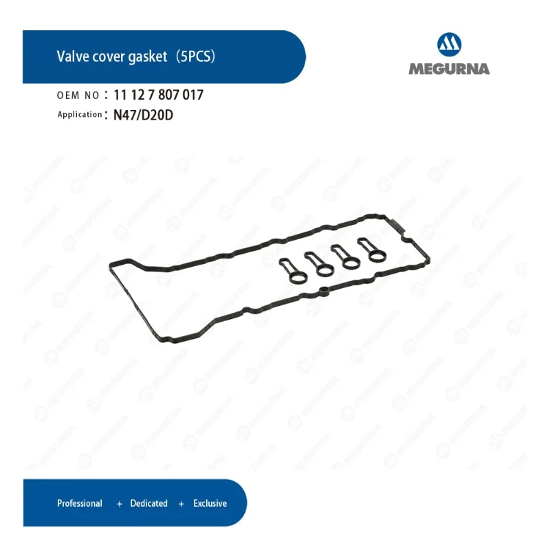 N47 2.0T Engine Valve Cover Gasket For BMW 116d 118d 120d 123d 316d 318d 320d 520d X1 X3 Auto Part Car Accessories 11127807017