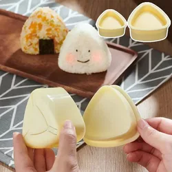 2PCS DIY Sushi Mold Onigiri Rice Ball Food Press Triangular Sushi Maker Mold Japanese Home Kitchen Bento Accessories Tools