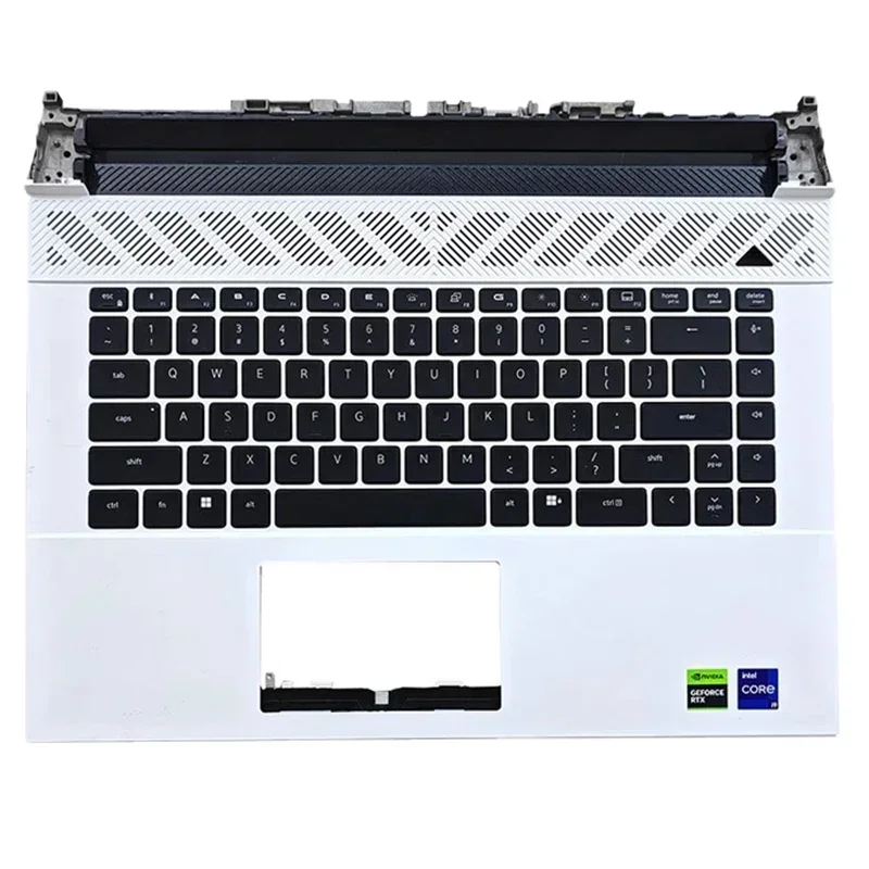 Imagem -03 - para G16 7630 7631 7635 Capa Traseira Superior Inferior Case Escudo do Portátil 07xtgh 00np1h 0hw2rm 0xtyt06 Cinza Branco Novo