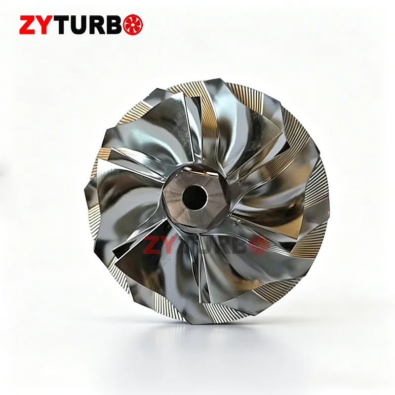 GT30 GT3076 Turbo Billet Wheel for Racing Universal Turbocharger 6+6 blades 58/76mm Balanced