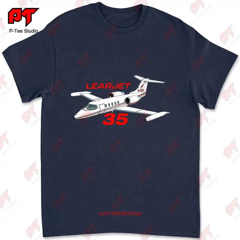 Learjet 35 Airplane T-shirt SZ6G