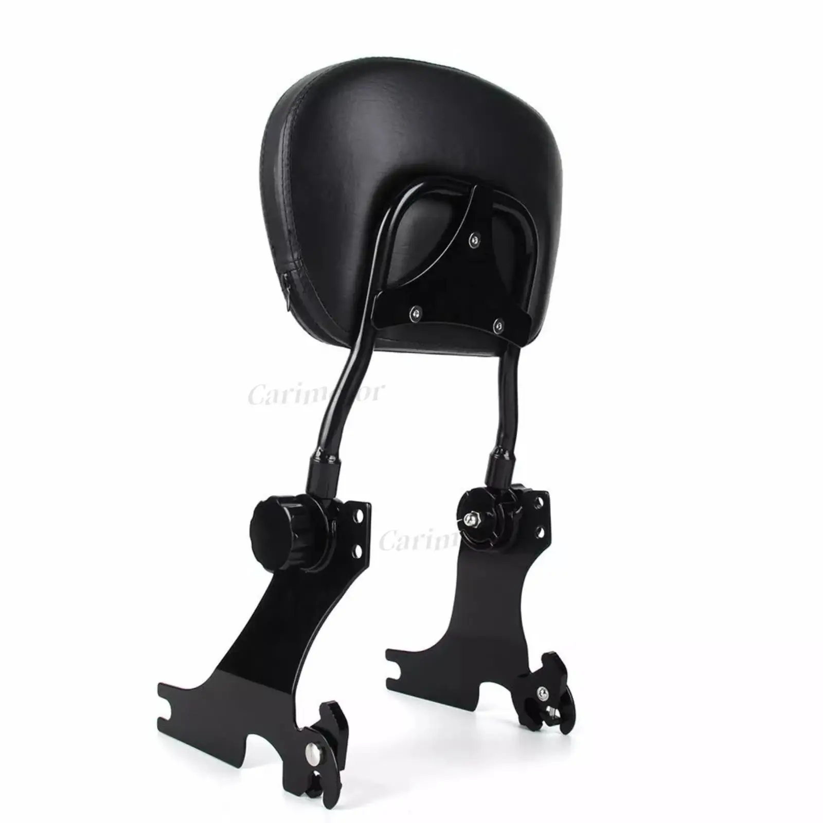 Respaldo ajustable Sissy Bar Rack para Harley Sportster XL 1200 883 Custom 94-03