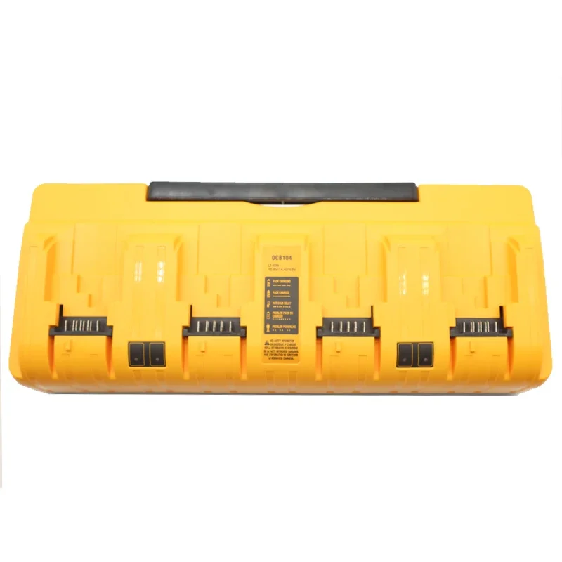 

DCB104 Li-ion Battery Charger 4-Port 3A Current For Dewalt 10.8V 12V 14.4V 18V For FlexVolt 20V 60V DCB127 DCB105 DCB118 DCB112