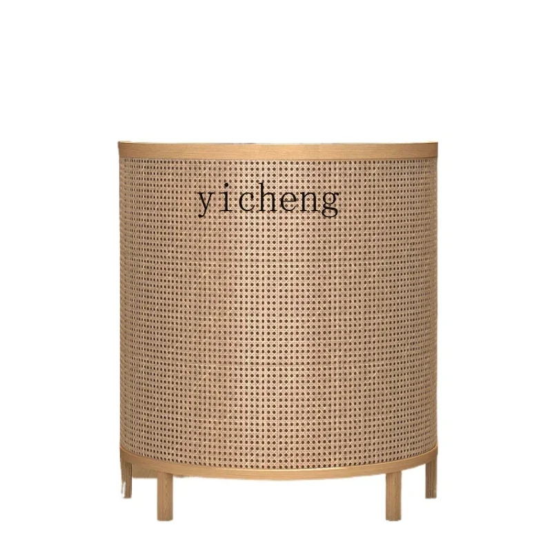 Zc Rattan Cashier Clothing Store Beauty Salon Restaurant Small Front Desk Ear Picking Shop Bar Counter
