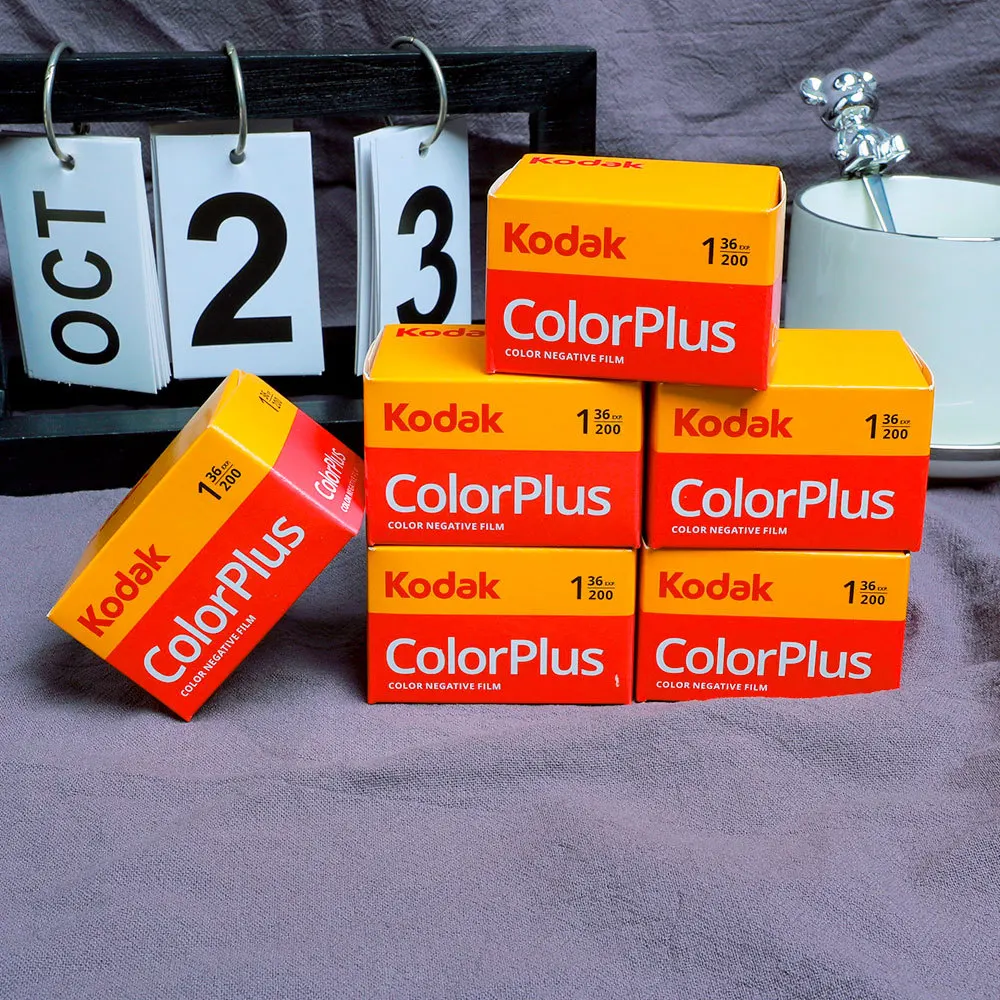 

1-10 рулонов цветной пленки Kodak ColorPlus 200 35 мм, 36 кадров на рулон, для пленочных камер Kodak, 35 мм пленка