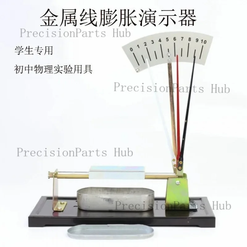 1set Metal wire thermal principle solid body expansion and contraction force demonstrator