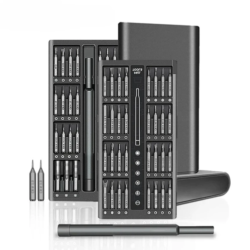

63 in 1 Precision Screwdriver Set Home Hand Repair Tool Kit Magnetic Phillips Drill Bits for iPhone Xiaomi Camera Glasses Watch